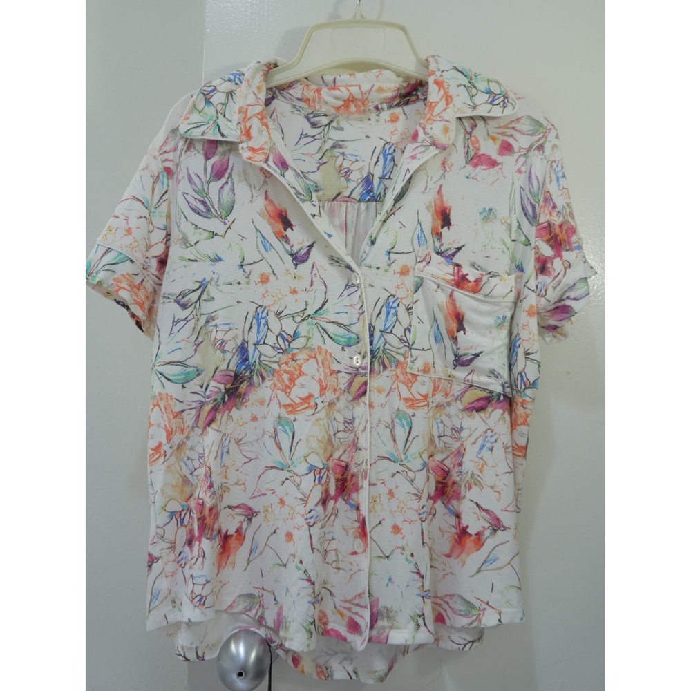 Floral Pastel Nightshirt Set